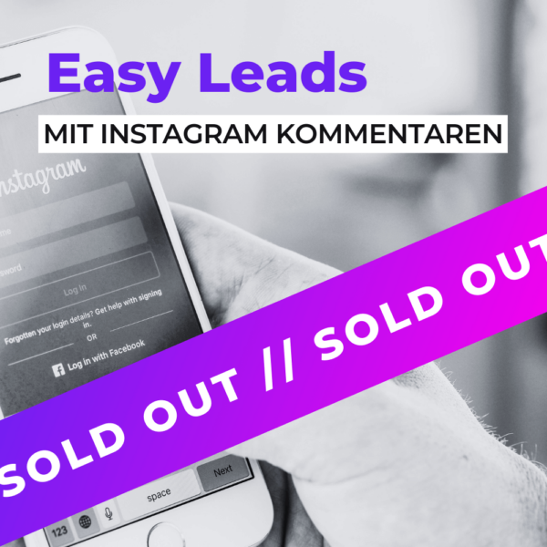 Easy Leads mit Insta-Kommentaren